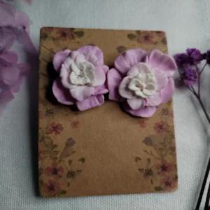 pink flower with white petals in the center